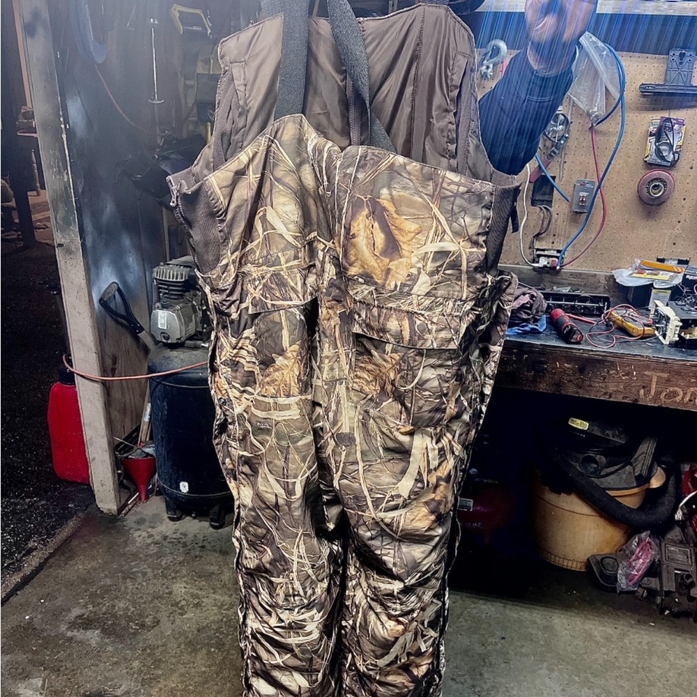Drake Max4 Camo Bibs